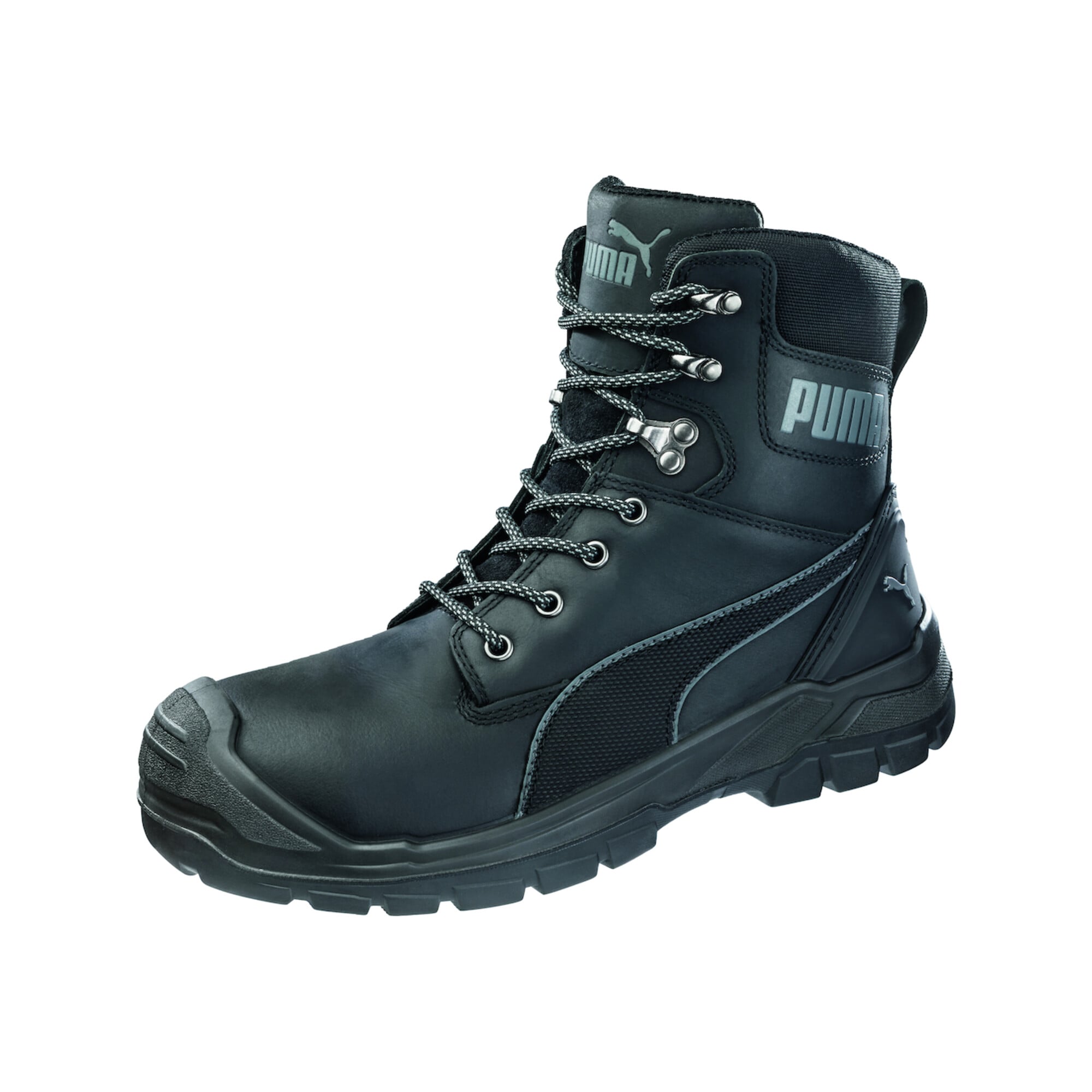Sicherheitsstiefel Conquest BLK CTX High Gr.47 schwarz Leder ; ISM