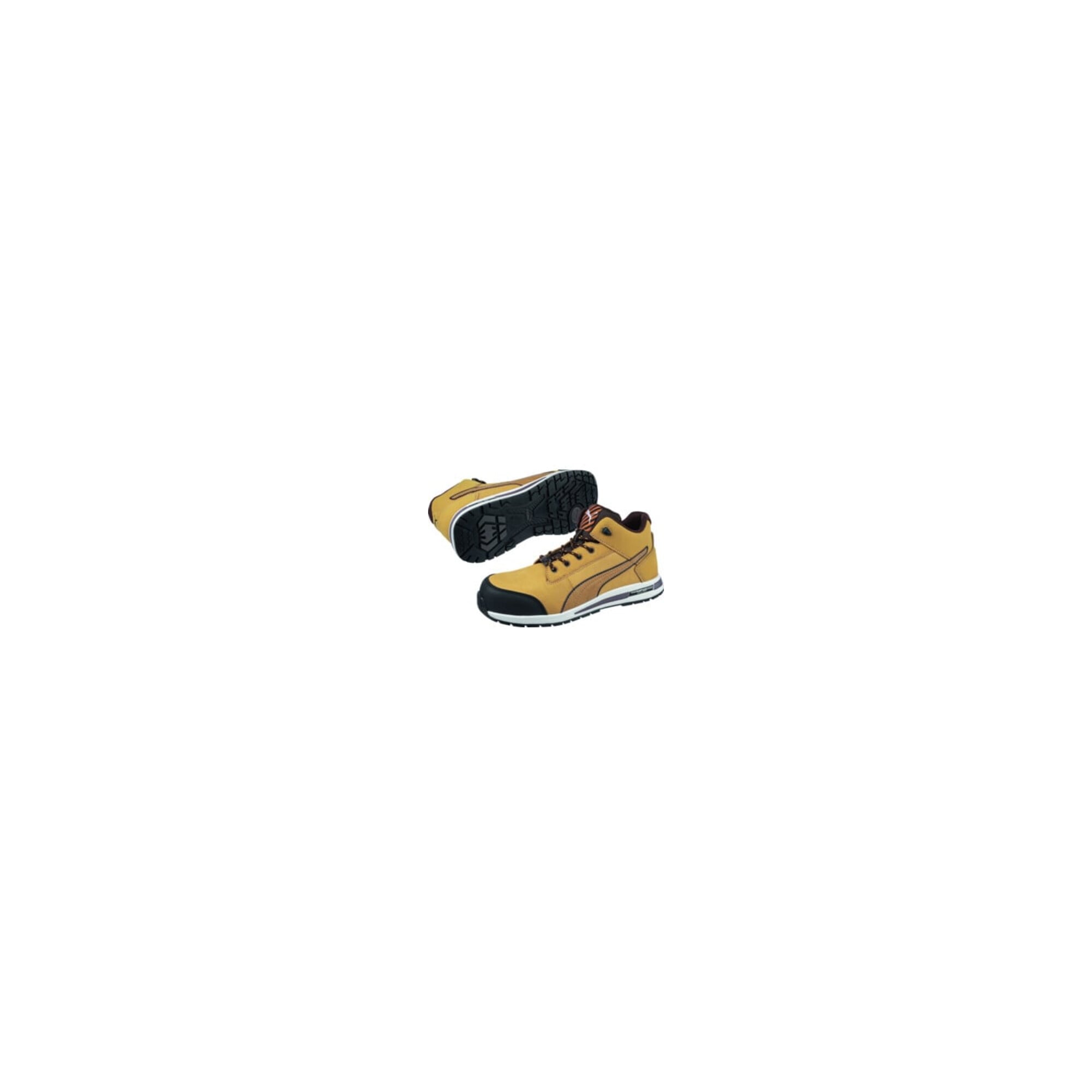 Sicherheitsstiefel Dash Wheat Mid Gr.46 braun Leder S3 HRO SRC EN20345 PUMA ; ISM