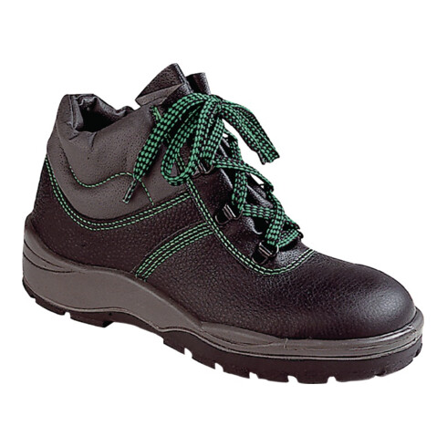 Bau-Schnürstiefel 39000, Gr. 43, schwarz/grau, Leder, S3, SRA, EN20345