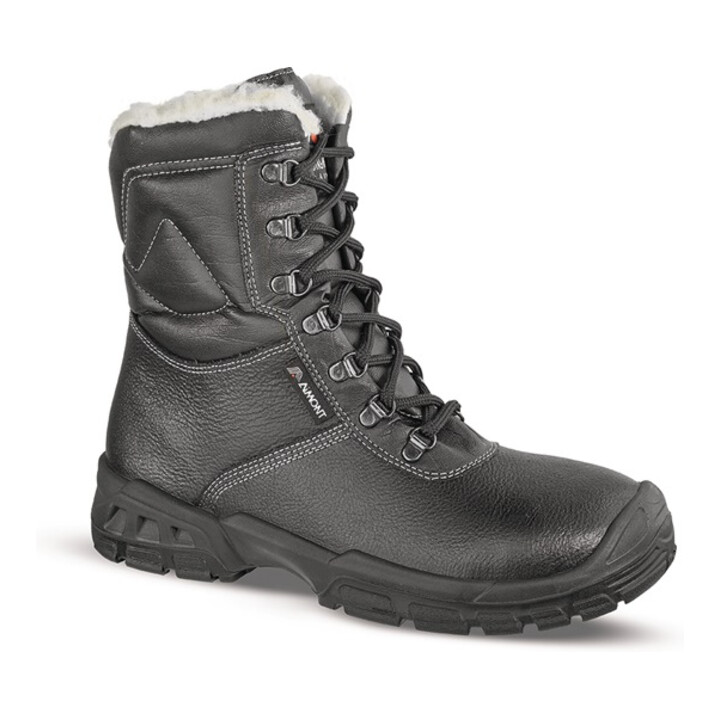 Sicherheitsstiefel Knut Gr.41 schwarz Leder S3 CI SRC EN20345 Aimont