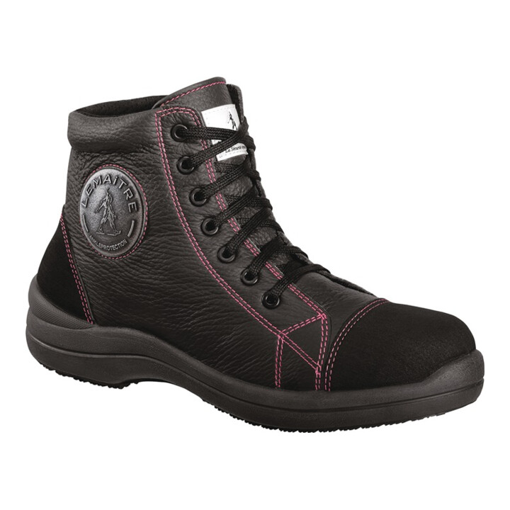 Sicherheitsstiefel Libertin Haut Noir Gr.40 schwarz Leder S3 SRC EN20345