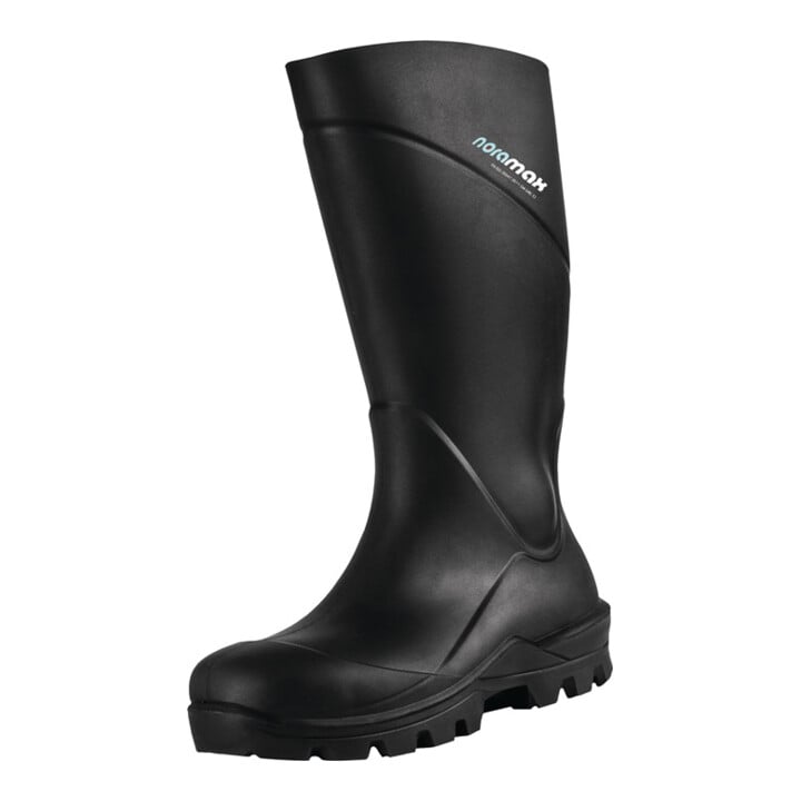 Sicherheitsstiefel Mega-Max II Gr.47 schwarz/schwarz PU S5 CI HI SRC EN20345