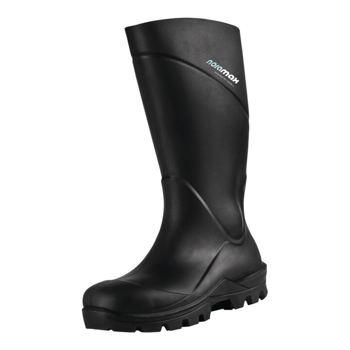 Sicherheitsstiefel Mega-Max II Gr.49 schwarz/schwarz PU S5 CI HI SRC EN20345