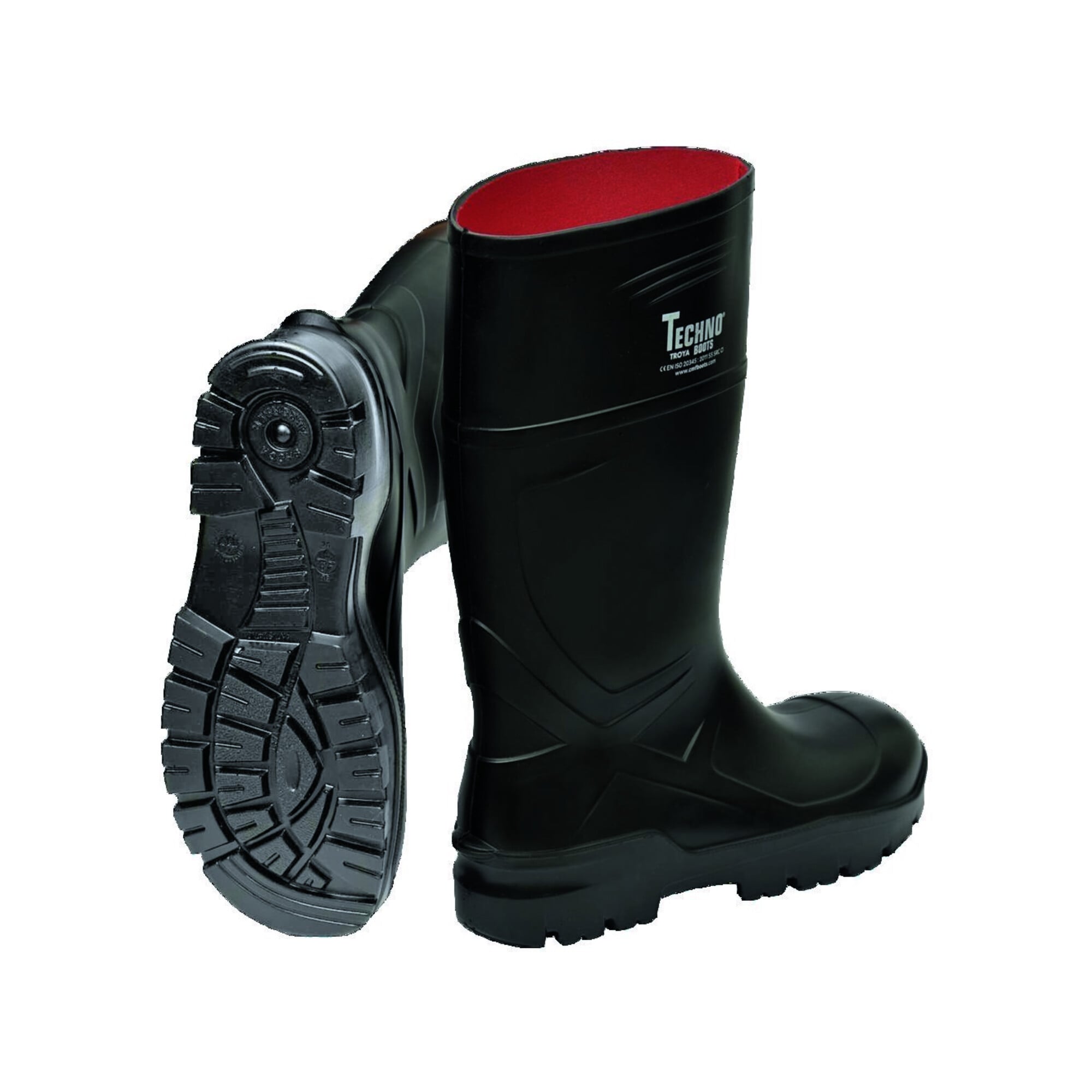 Sicherheitsstiefel Otra Gr.47 schwarz S5 CI SRC EN20345 PU TECHNO BOOTS ; Feldtmann