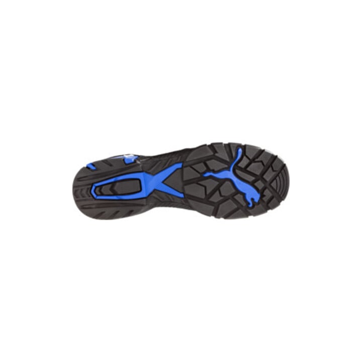 Sicherheitsstiefel Rio Black Mid Gr. 39 noir/bleu cuir S3 SRC EN20345