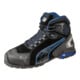 Sicherheitsstiefel Rio Black Mid Gr. 39 noir/bleu cuir S3 SRC EN20345