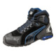 Sicherheitsstiefel Rio Black Mid Gr. 45 schwarz/blau Leder S3 SRC EN20345