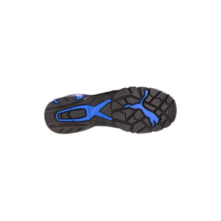 Sicherheitsstiefel Rio Black Mid Gr. 45 schwarz/blau Leder S3 SRC EN20345