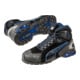Sicherheitsstiefel Rio Black Mid Taille 40 noir/bleu cuir S3 SRC EN20345