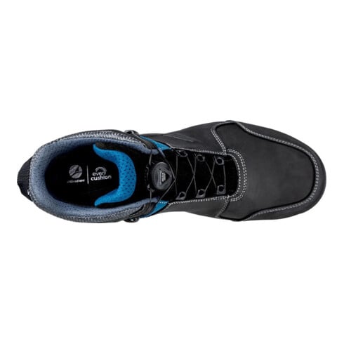 Sicherheitsstiefel TOFANE BLACK QL CTX MID Gr.42 schw/blau S3 EN ISO 20345:2011