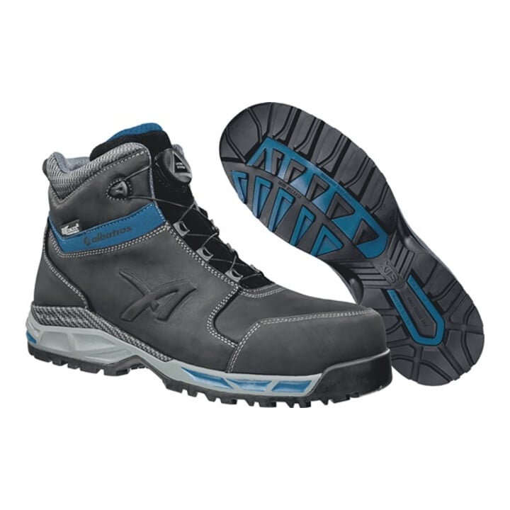 Sicherheitsstiefel TOFANE BLACK QL CTX MID Gr.43 schw/blau S3 EN ISO 20345:2011