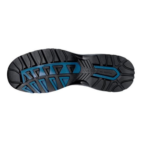 Sicherheitsstiefel TOFANE BLACK QL CTX MID Gr.45 schw/blau S3 EN ISO 20345:2011