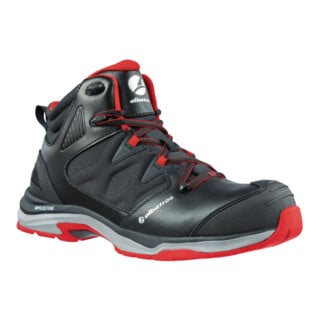 ULTRATRAIL Sicherheitsstiefel BLACK MID noir/rouge cuir