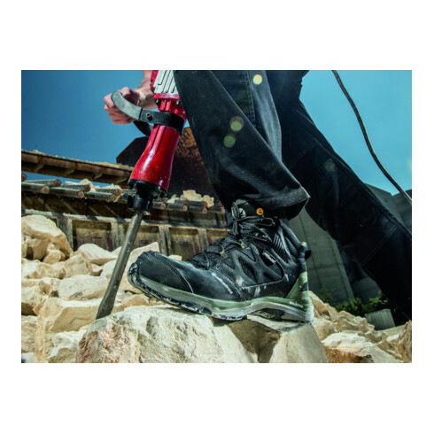 Sicherheitsstiefel ULTRATRAIL OLIVE CTX MID Gr.41 schwarz/oliv Leder