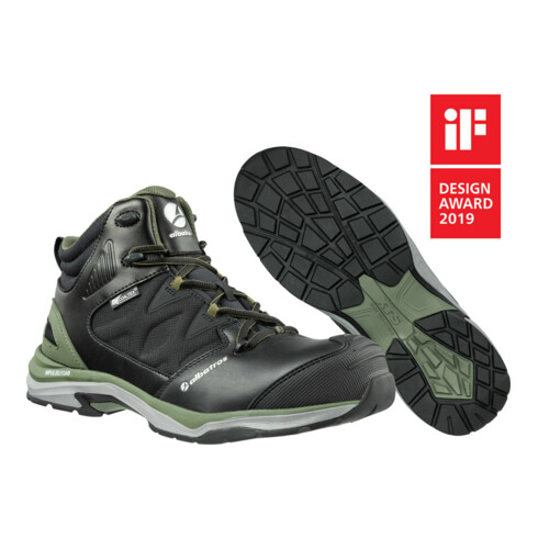 Sicherheitsstiefel ULTRATRAIL OLIVE CTX MID Gr.44 schwarz/oliv Leder