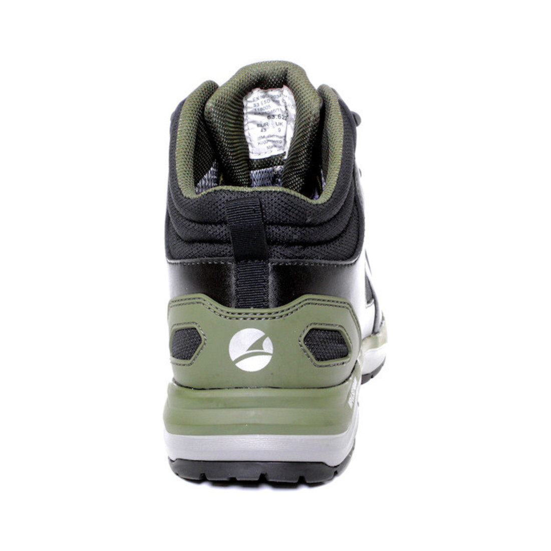 ULTRATRAIL Bottines de sécurité CTX MID cuir noir/olive