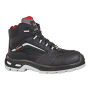 Sicherheitsstiefel Varys Gr.45 schwarz Pull Up-Leder m.Cordura®