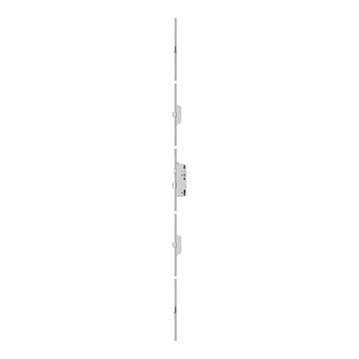 Sicherheitstürverschluss Secury Rollenzapfen PZW 20/65/92/10mm F-St.silber BKS