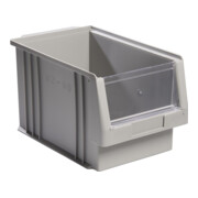Sichtlagerkasten PLK L330xB213xH200mm PP grau LA-KA-PE-5