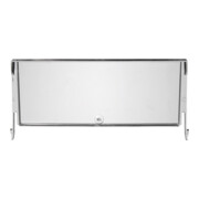 Sichtscheibe f.Regalkasten B.230mm PP transp.LA-KA-PE-1