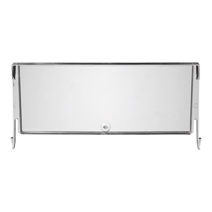 Sichtscheibe f.Regalkasten B.230mm PP transp.LA-KA-PE