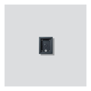 Siedle Boîtier en saillie GA 612-1/1-01 Anthracite gris