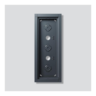 Siedle Boîtier en saillie GA 612-3/1-01 anthracite