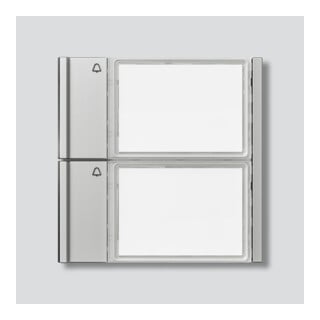 Siedle Boutons d’appel TM 700-2-0 Argent métallisé