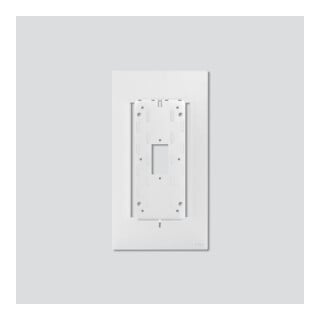 Siedle Cache de rénovation téléphone d’entrée HT/NB 800-0 blanc