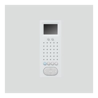 Siedle Freisprechtelefon AFSV 870-0 W mit Farbmonitor