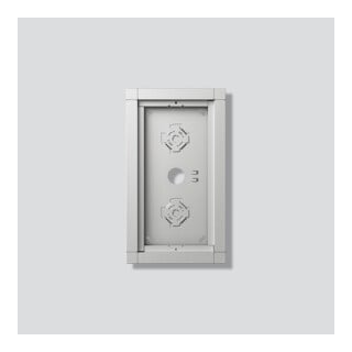 Siedle Gehäuse-Aufputz GA 612-2/1-01 Silber-Metallic