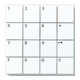 Siedle&Söhne Codeschloss-Modul weiss COM 611-02 W