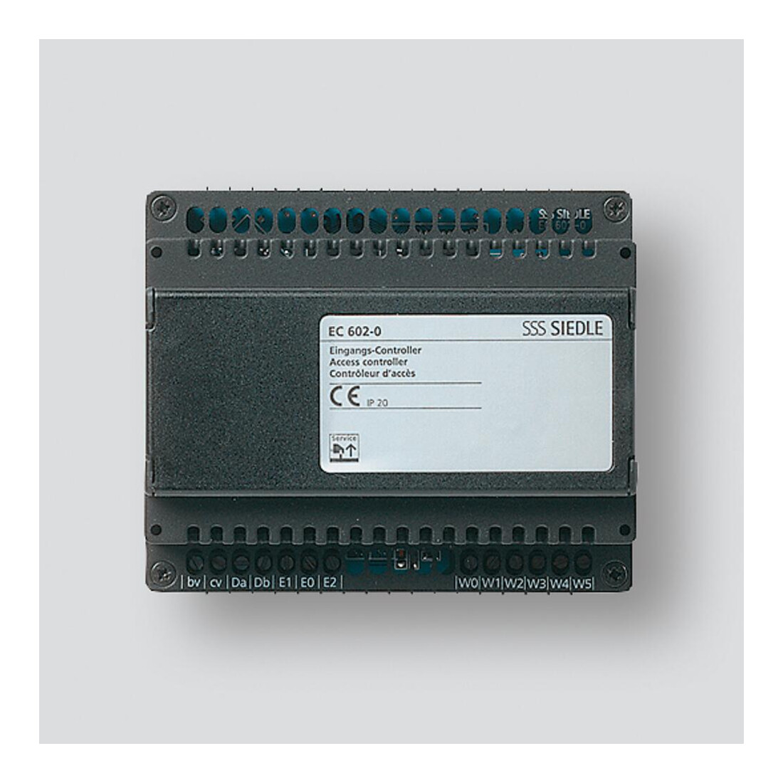 Siedle&Söhne Eingangs-Controller z.Schalttafeleinbau EC 602-03 DE