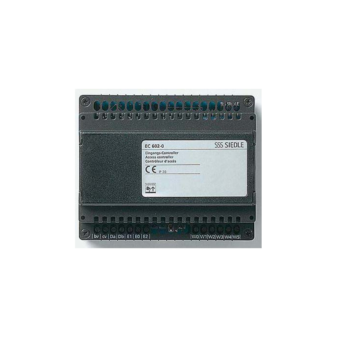 Siedle&Söhne Eingangs-Controller z.Schalttafeleinbau EC 602-03 DE