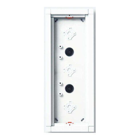 Siedle&Söhne Gehäuse-Aufputz 3Module sil/met GA 612-3/1-0 SM