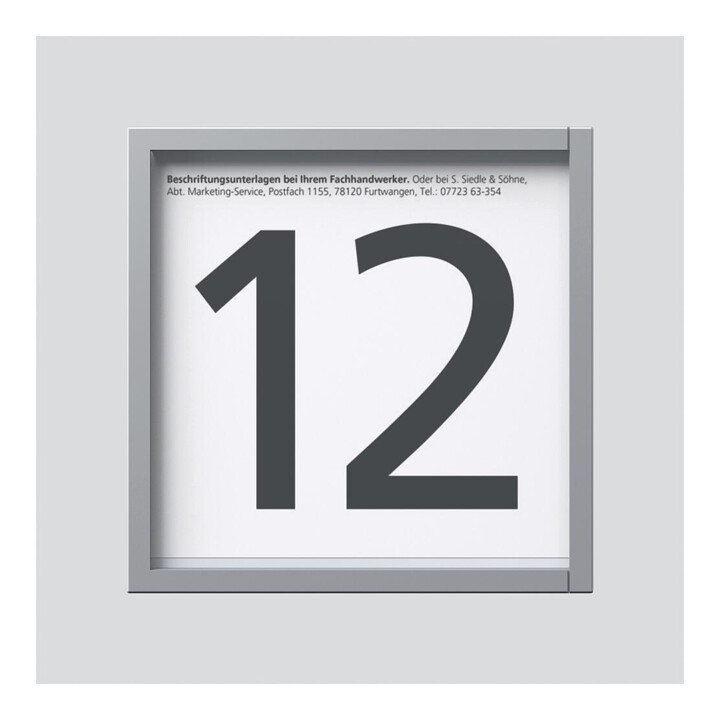 Siedle&Söhne Info-Modul si/met IM 612-0 SM
