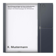Siedle&Söhne Tasten-Modul anthrazitgrau TM 612-1 AG-4