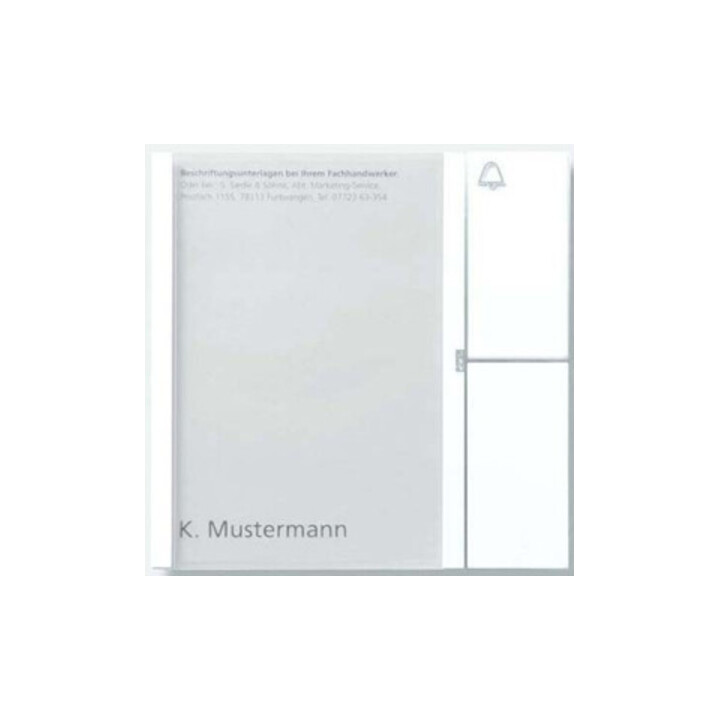 Siedle&Söhne Tasten-Modul weiss TM 612-1 W