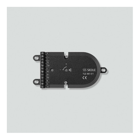 Siedle&Söhne Türlautsprecher für 1+n-Technik, sw TLE 061-01