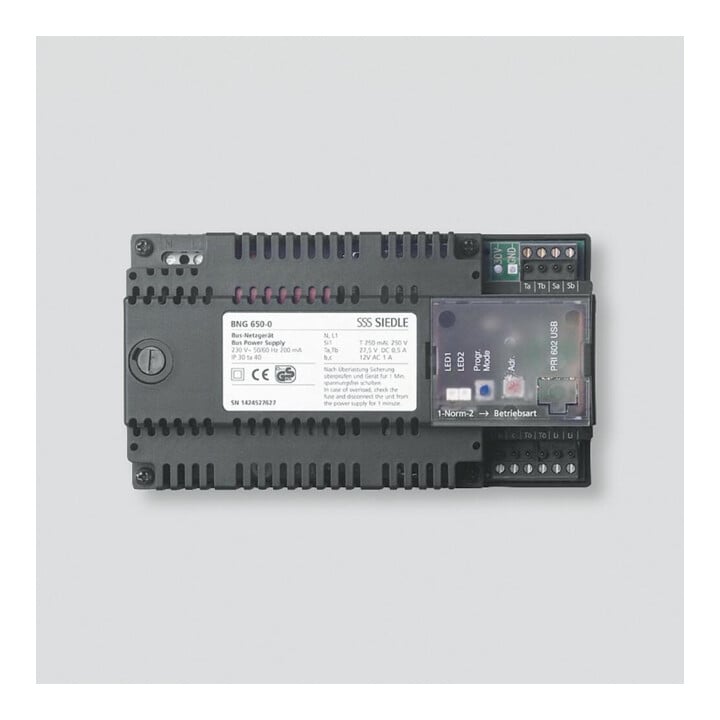 Siedle&Söhne Alimentation réseau bus pour In-Home-Bus Audio BNG 650-0 DE