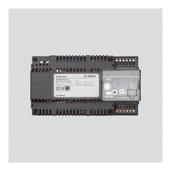 Siedle&Söhne Alimentation vidéo bus pour In-Home-Bus Video BVNG 650-0 DE