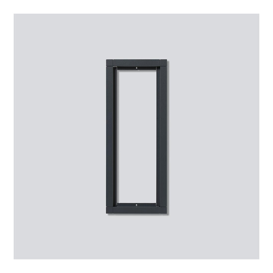 Siedle&Söhne Cadre combiné alu/gris anthracite KR 611-3/1-0 AG