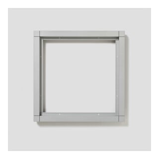Siedle&Söhne Cadre combiné argent/métal KR 611-2/2-0 SM