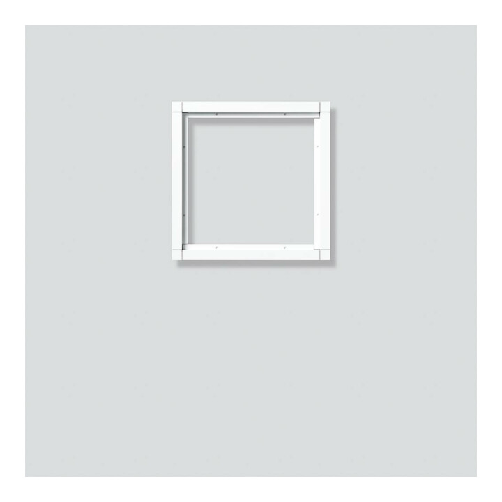 Siedle&Söhne Cadre combiné argent/métal KR 611-2/2-0 SM