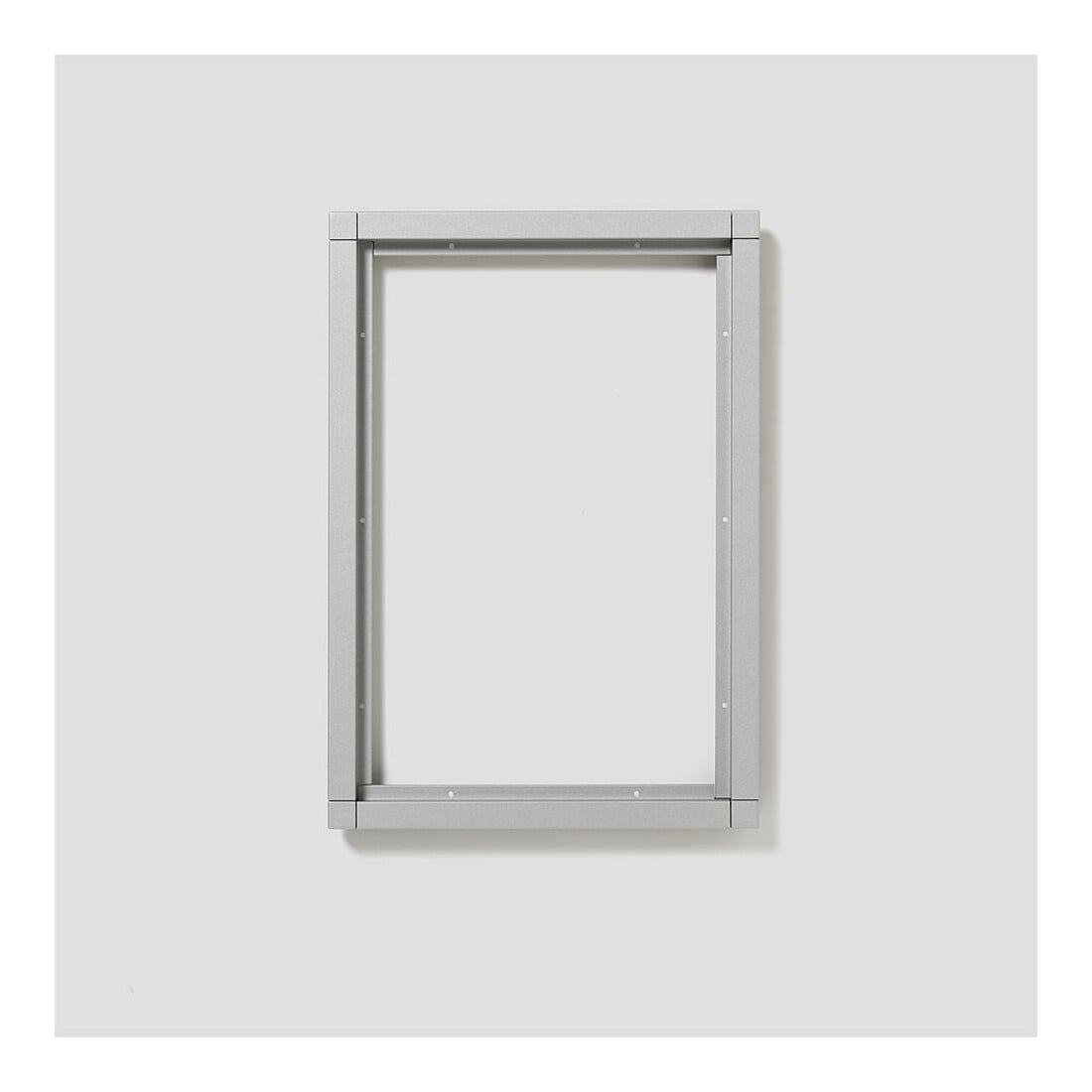 Siedle&Söhne Cadre combiné argent/métal KR 611-3/2-0 SM