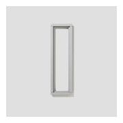 Siedle&Söhne Cadre combiné argent/métal KR 611-4/1-0 SM-1