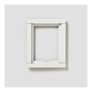 Siedle&Söhne Cadre combiné blanc KR 611-1/1-0 W