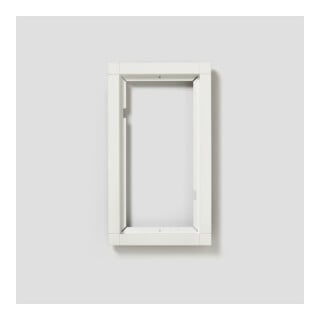 Siedle&Söhne Cadre combiné blanc KR 611-2/1-0 W