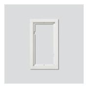 Siedle&Söhne Cadre combiné blanc KR 611-2/1-0 W-3