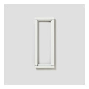 Siedle&Söhne Cadre combiné blanc KR 611-3/1-0 W-1